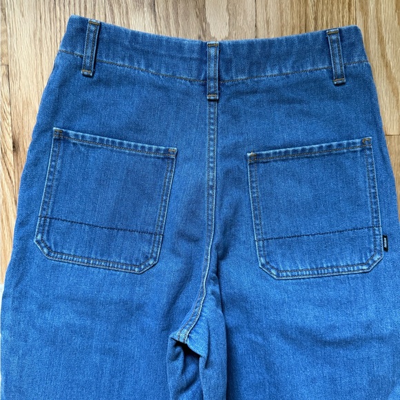 NEW: Finisterre Women's Yarrel Jeans (26R UK size/US 25) Washed Retro Indigo - Picture 10 of 16